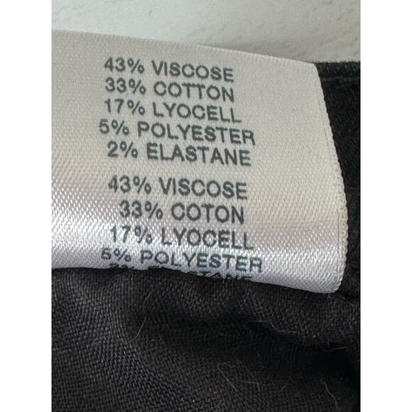 J Brand Jean Franky in Eco Seriously Black Straight Leg Western Casual Size 26 - Picture 8 of 13